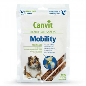 CANVIT MOBILITY suņu gardums ar glikozamīnu locītavām 200g